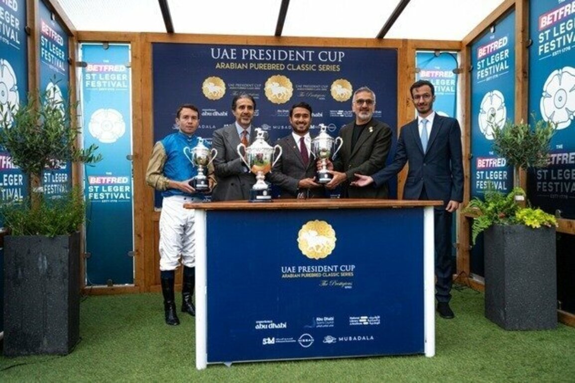 'Lippo De Carrere' wins UAE President's Cup for Purebred Arabian Horses in Doncaster