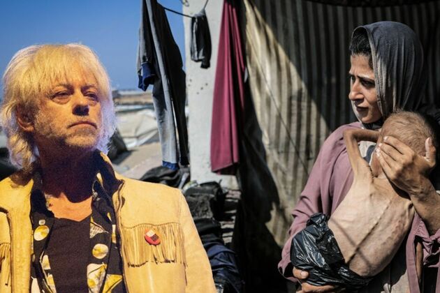 Feed the children of Gaza and their tormented mothers, begs Bob Geldof