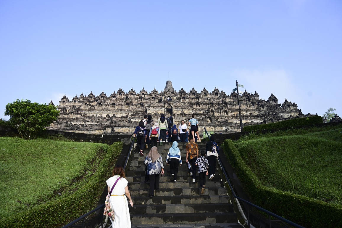 INDONESIA-MAGELANG-BOROBUDUR TEMPLE
