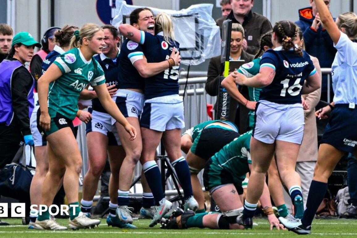 Women's Six Nations 2025- Scotland beat Ireland with late try