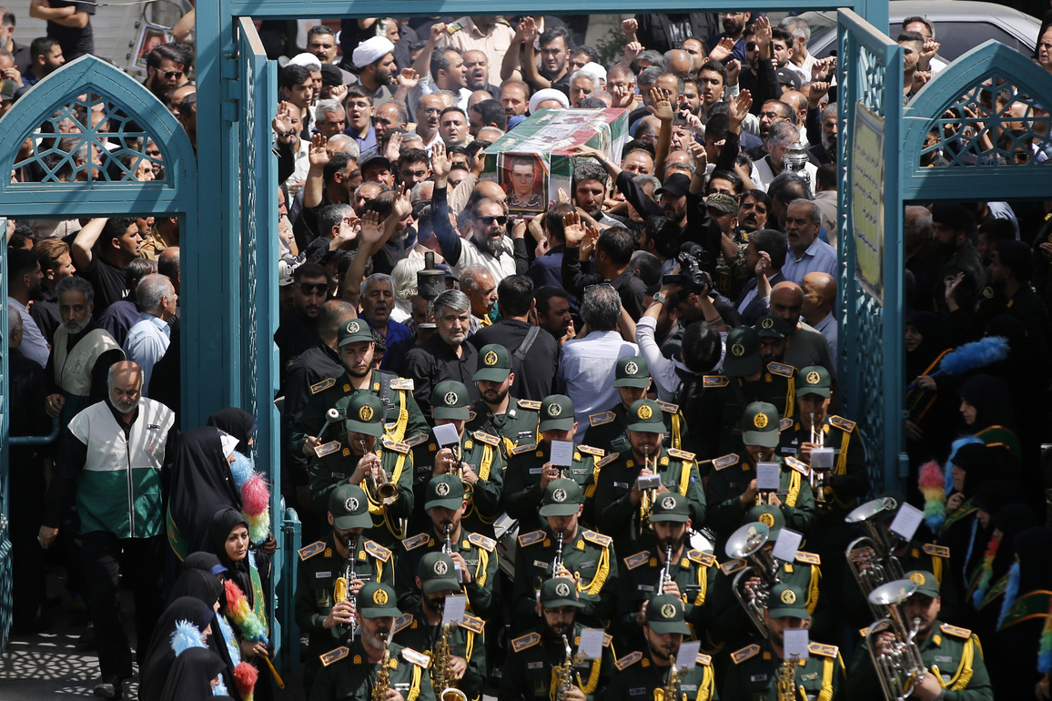 IRAN-TEHRAN-FUNERAL-ISRAELI ATTACKS