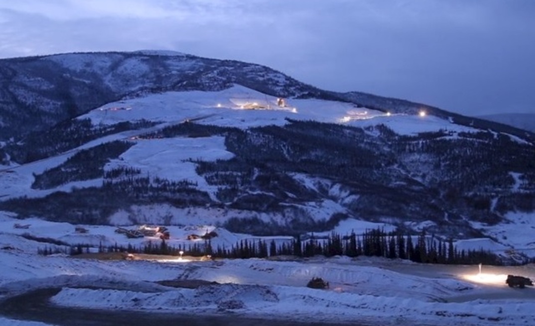 Slide at Victoria Gold's Yukon mine