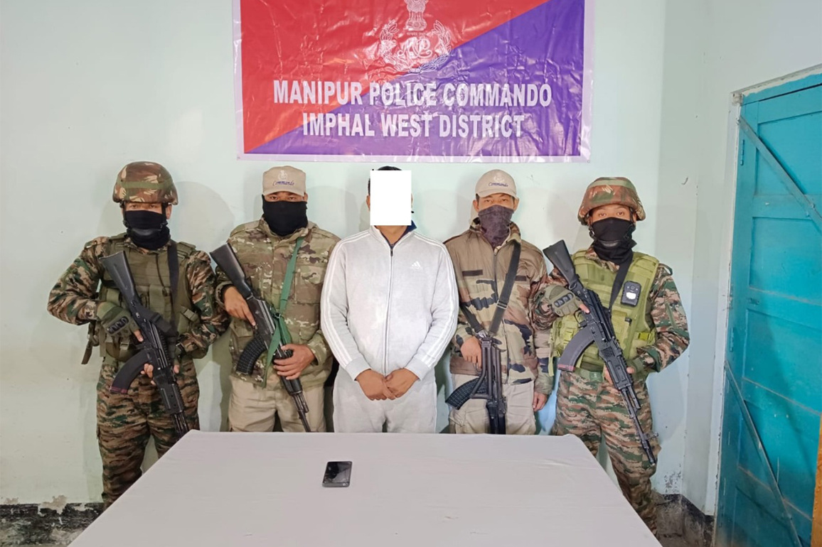 Manipur Police arrest UNLF-K active cadre allegedly involved in extortion