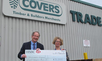 Covers raises £16,950 for local hospices