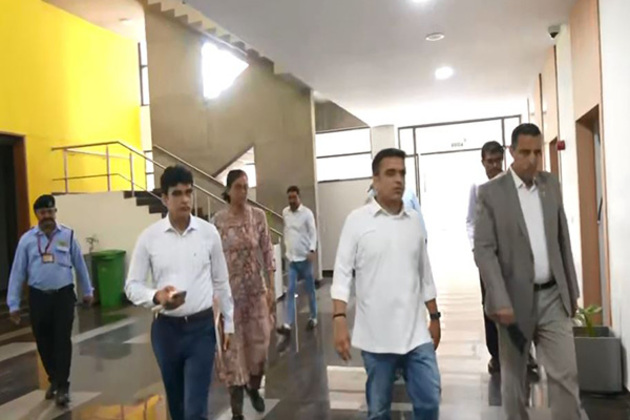 AI-171 Crash: Gujarat Home Minister Harsh Sanghavi reviews DNA testing process