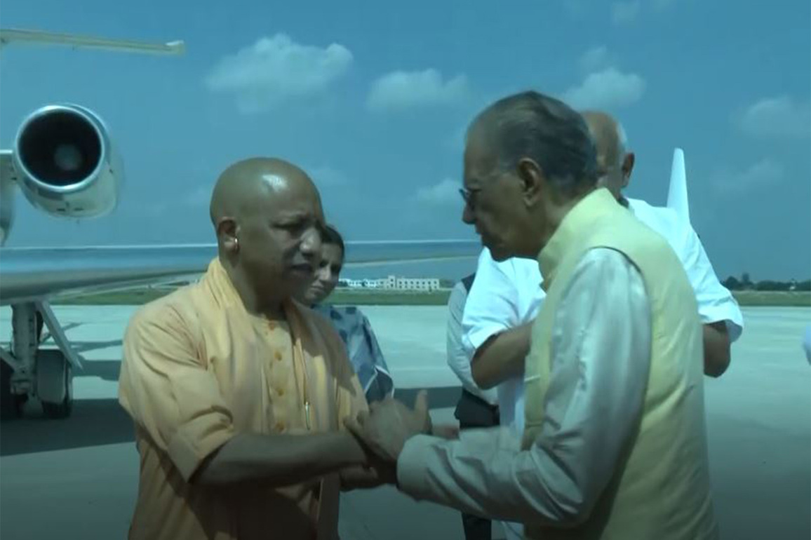 Mauritius PM Navinchandra Ramgoolam departs from Ayodhya after visiting Ram Temple