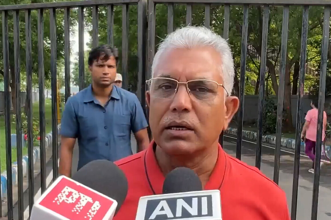 "Public voted for change, dream of Syama Prasad Mukherjee fulfilled": Dilip Ghosh ahead of BJP govt swearing-in in W Bengal