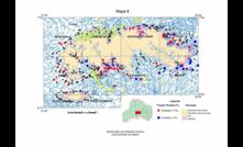  Distribuição dos minerais na Bacia do Araripe