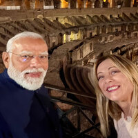 "Welcome to Rome, my friend": Italian PM Meloni extends heartfelt welcome to PM Modi in Italy