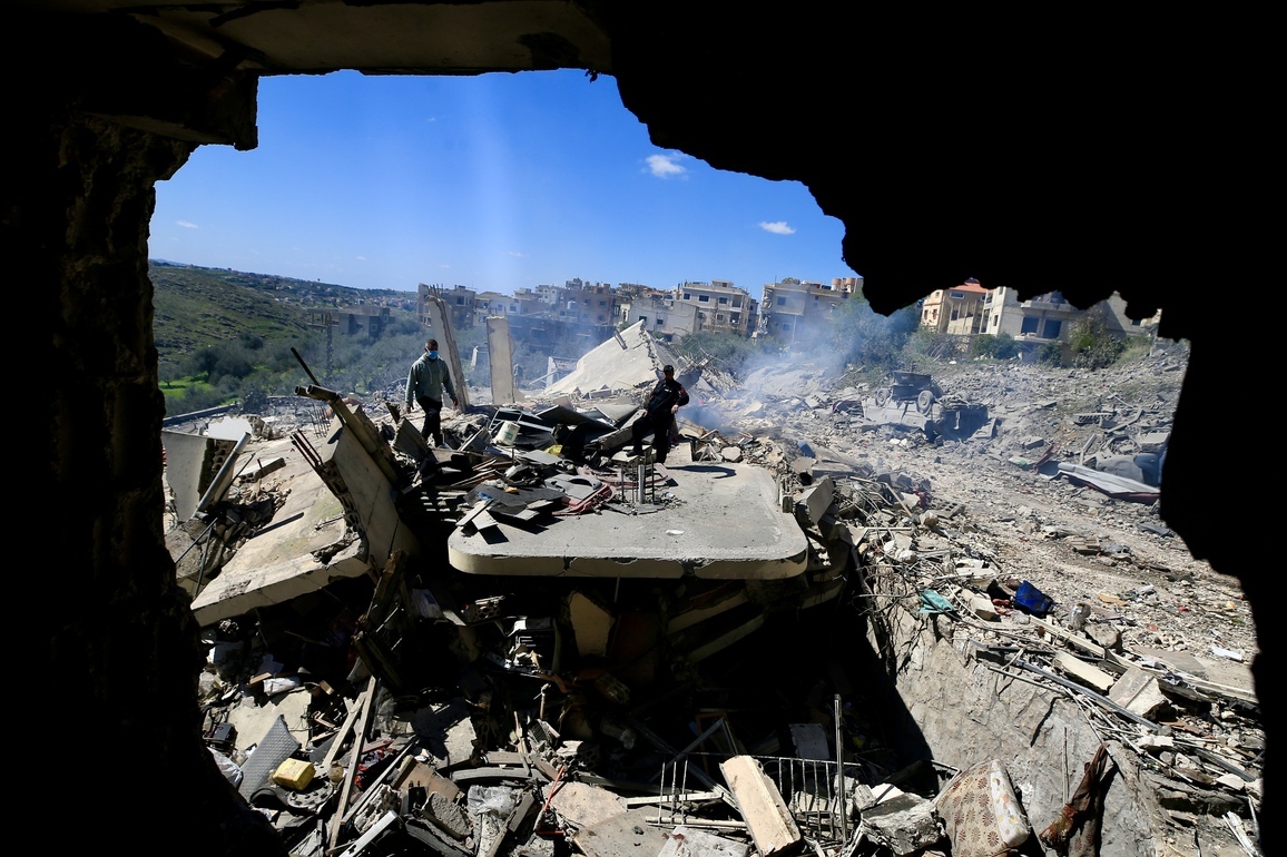 LEBANON-SIR AL-GHARBIYEH-ISRAELI AIRSTRIKES