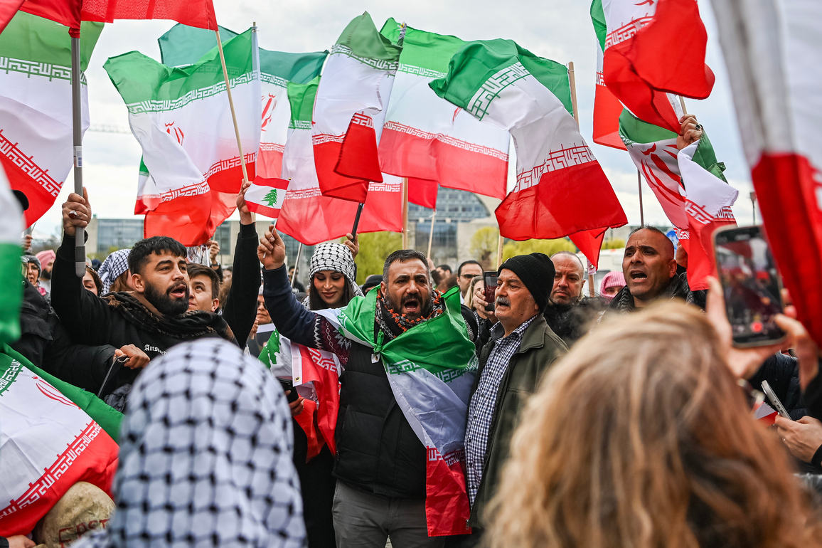 GERMANY-BERLIN-PROTEST-U.S.-ISRAEL-MILITARY ACTIONS