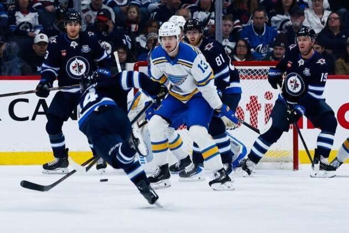 Another big night from Mark Scheifele carries Jets past Blues