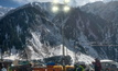  Lighting towers supplied by Atlas Copco are enabling work on the Zojila tunnel project in the Kashmir valley, India, to continue uninterrupted 