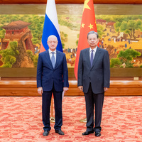 CHINA-BEIJING-ZHAO LEJI-RUSSIAN STATE DUMA-DEPUTY CHAIRMAN-MEETING (CN)