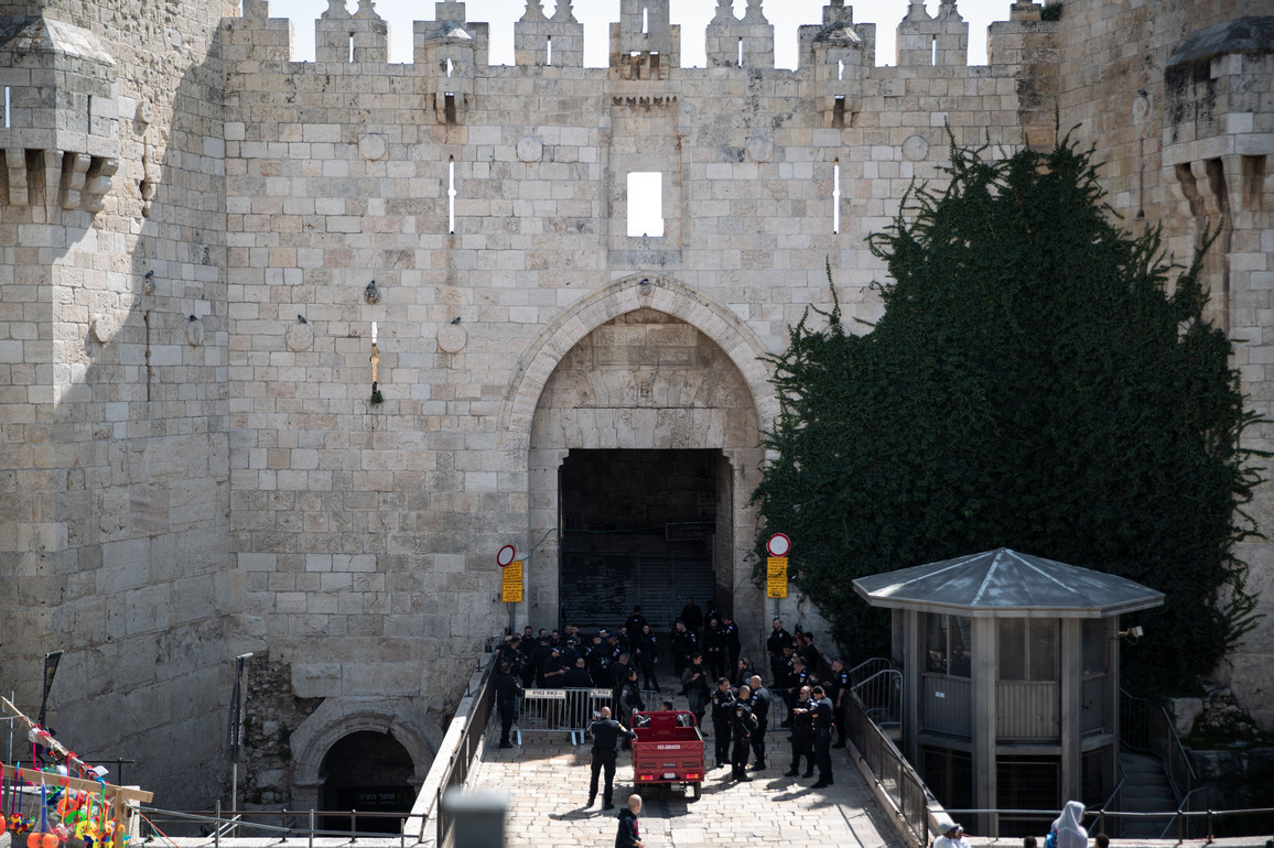 MIDEAST-JERUSALEM-FRIDAY PRAYERS