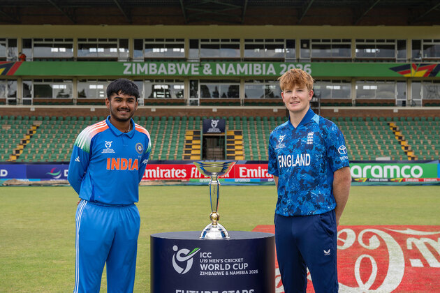 ICC U19 WC final: India chase record-extending 6th title, Rew's England chase first trophy in 28 years