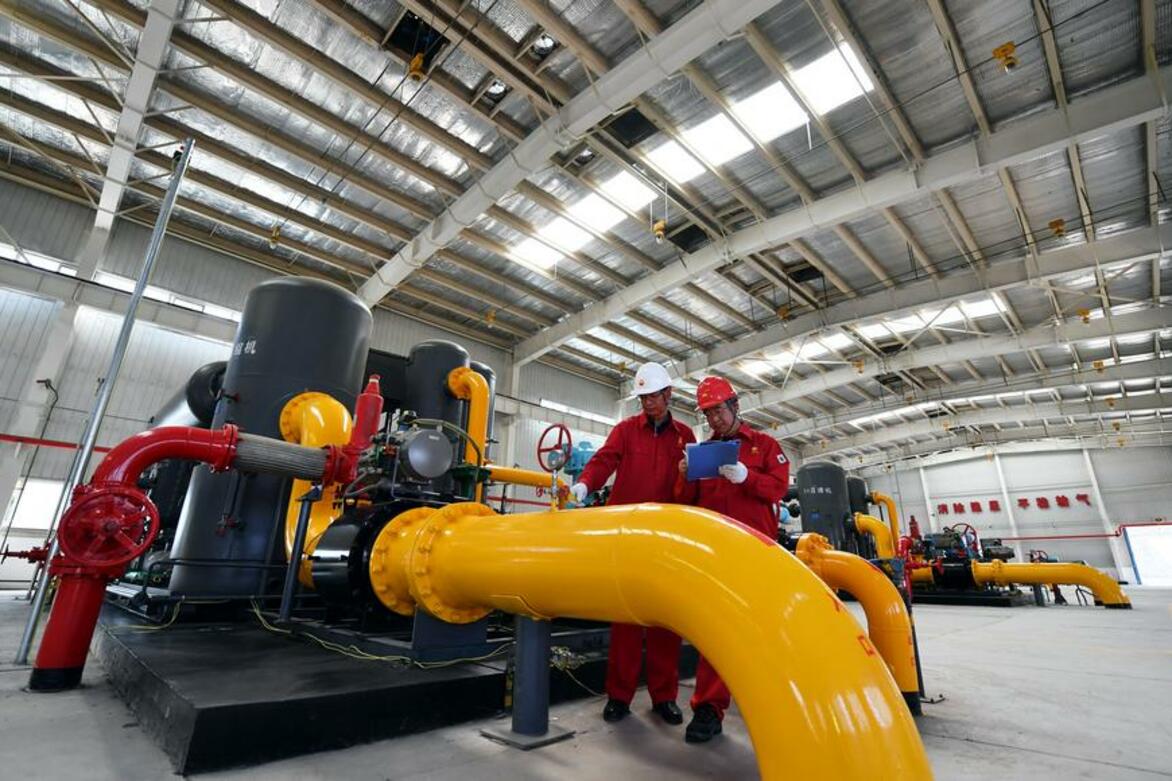 China's largest coalbed methane field reaches milestone output