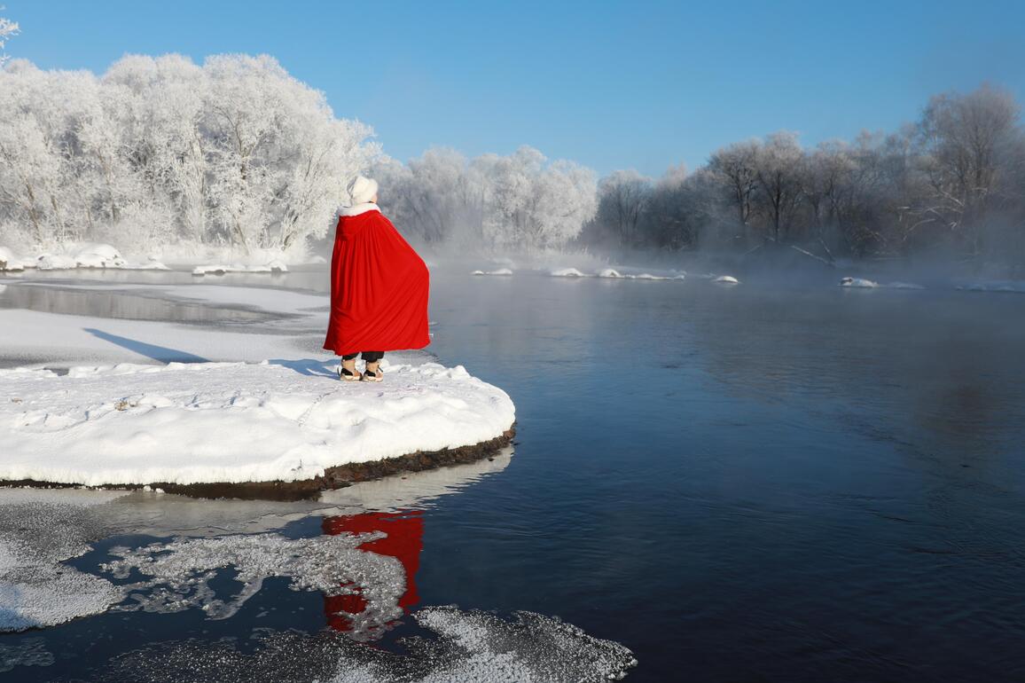 #CHINA-HEILONGJIANG-XUNKE-RIME SCENERY-TOURISM (CN)