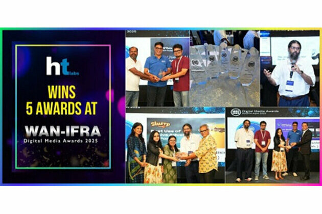 HT Labs Shines at WAN-IFRA South Asian Digital Media Awards 2025