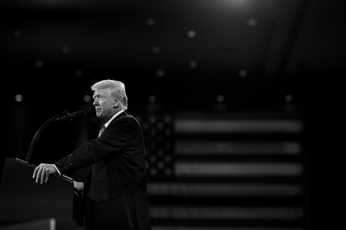 "We're draining the swamp," Trump on his deportation programme