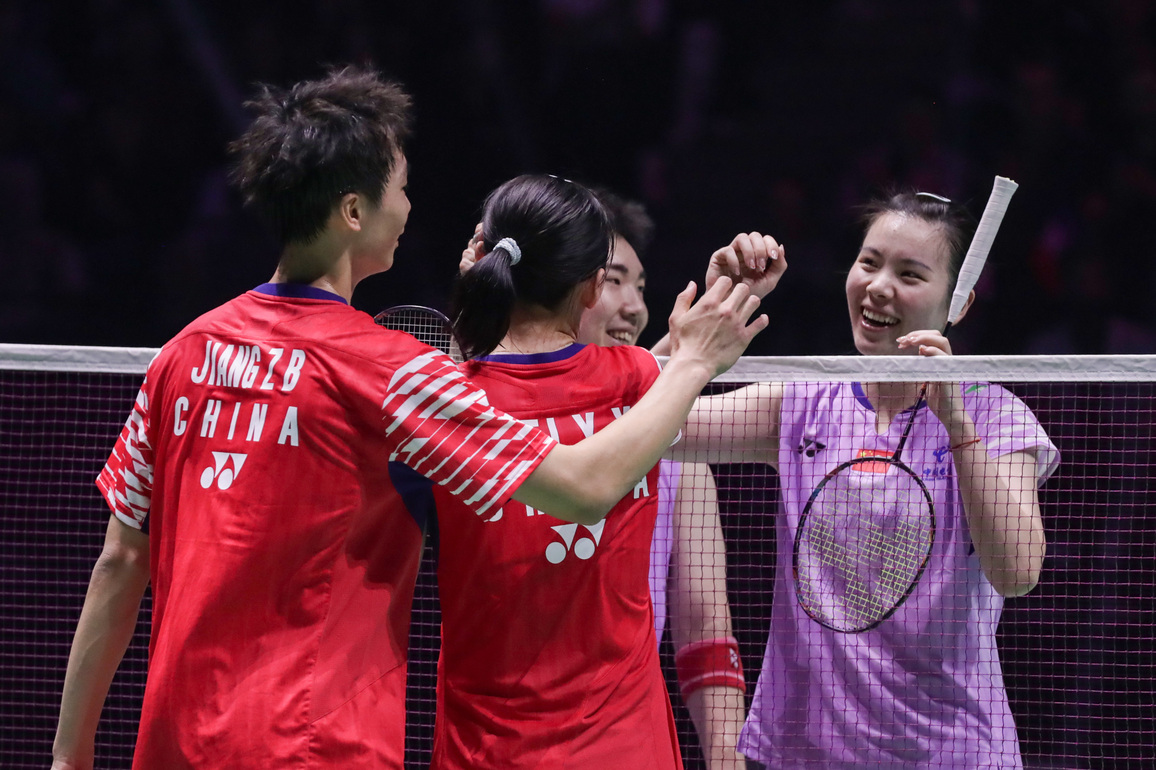 (SP)FRANCE-PARIS-BADMINTON-WORLD CHAMPIONSHIPS-MIXED DOUBLES-SEMIFINALS