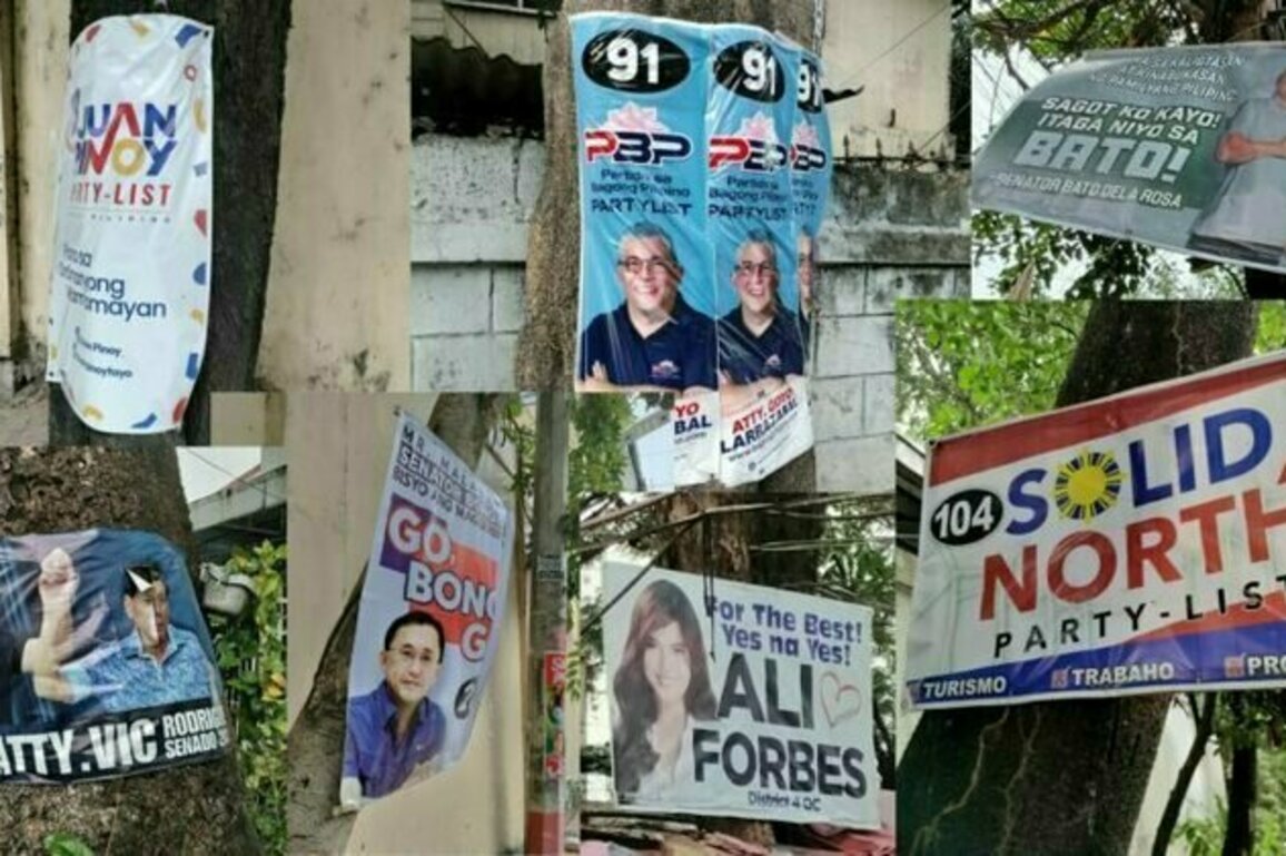 Green Groups to Philippine Poll Bets: Spare the Trees from Campaign Materials