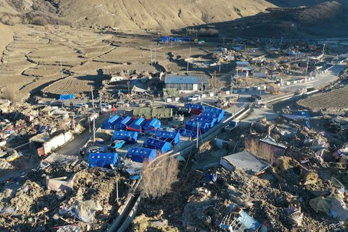 Earthquake of magnitude 3.2 strikes Tibet