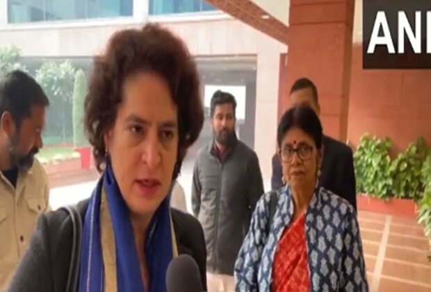 "They don't have basic respect, he is Constitution maker": Congress' Priyanka Gandhi attacks BJP