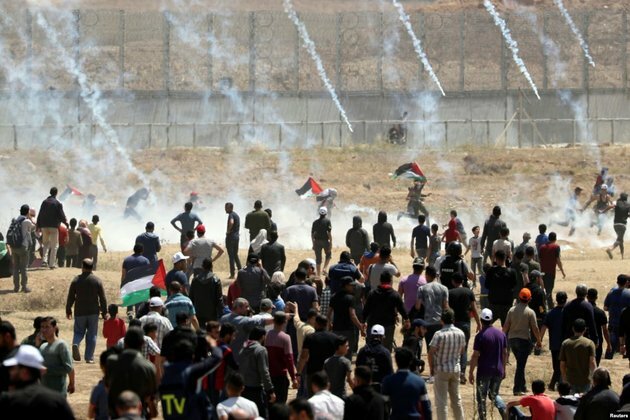 Palestinians Mark Anniversary of Mass Displacement