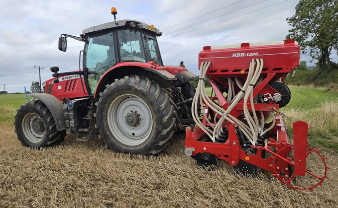 Contractor Andrew Paulley has added an arable spec Moore UniDrill to his armoury for establishment of a range of crops.