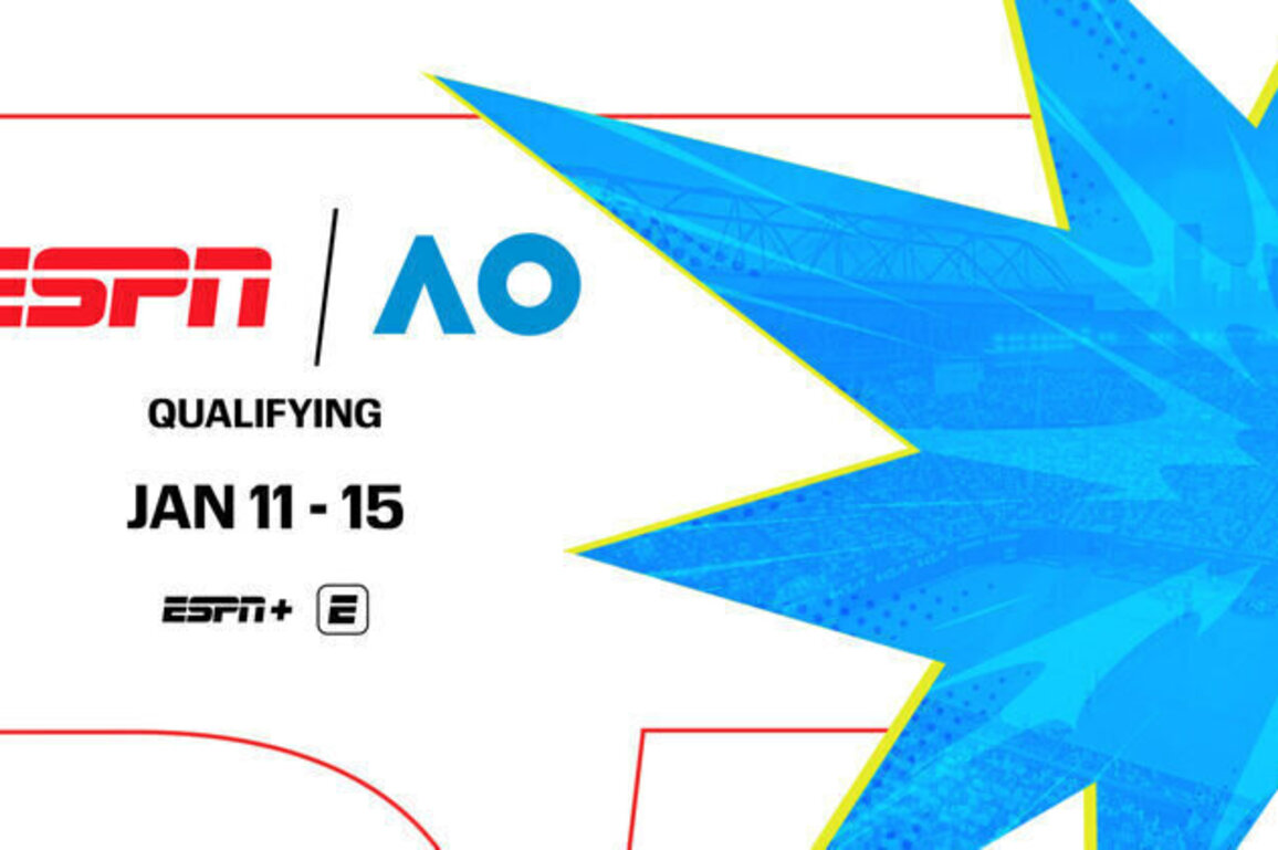 2026 Australian Open Qualifying begins January 11 all in one place on the ESPN App