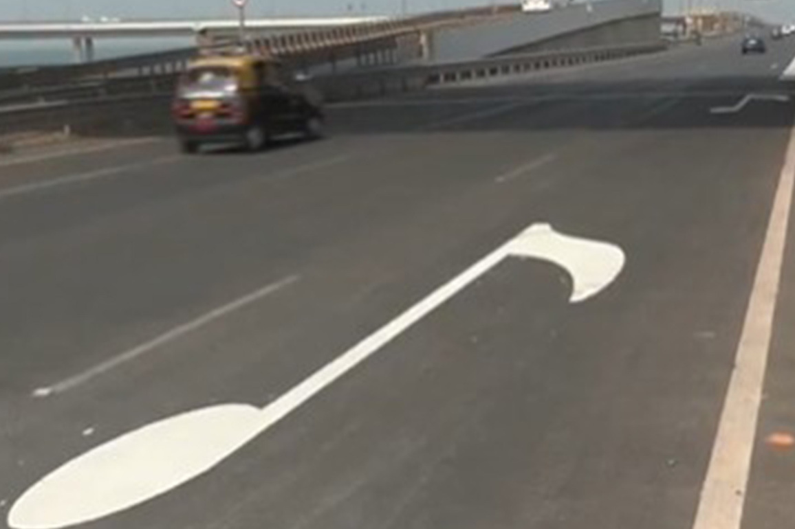 Mumbai gets musical road, 'Jai Ho' now a part of commute
