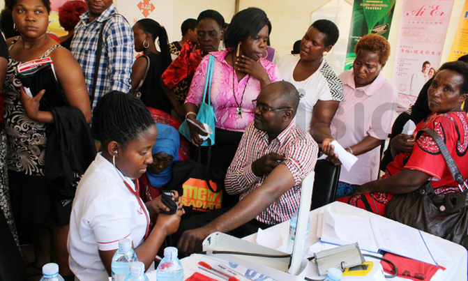Hundreds participate in Vision Group health camp Hundreds participate in Vision Group health camp