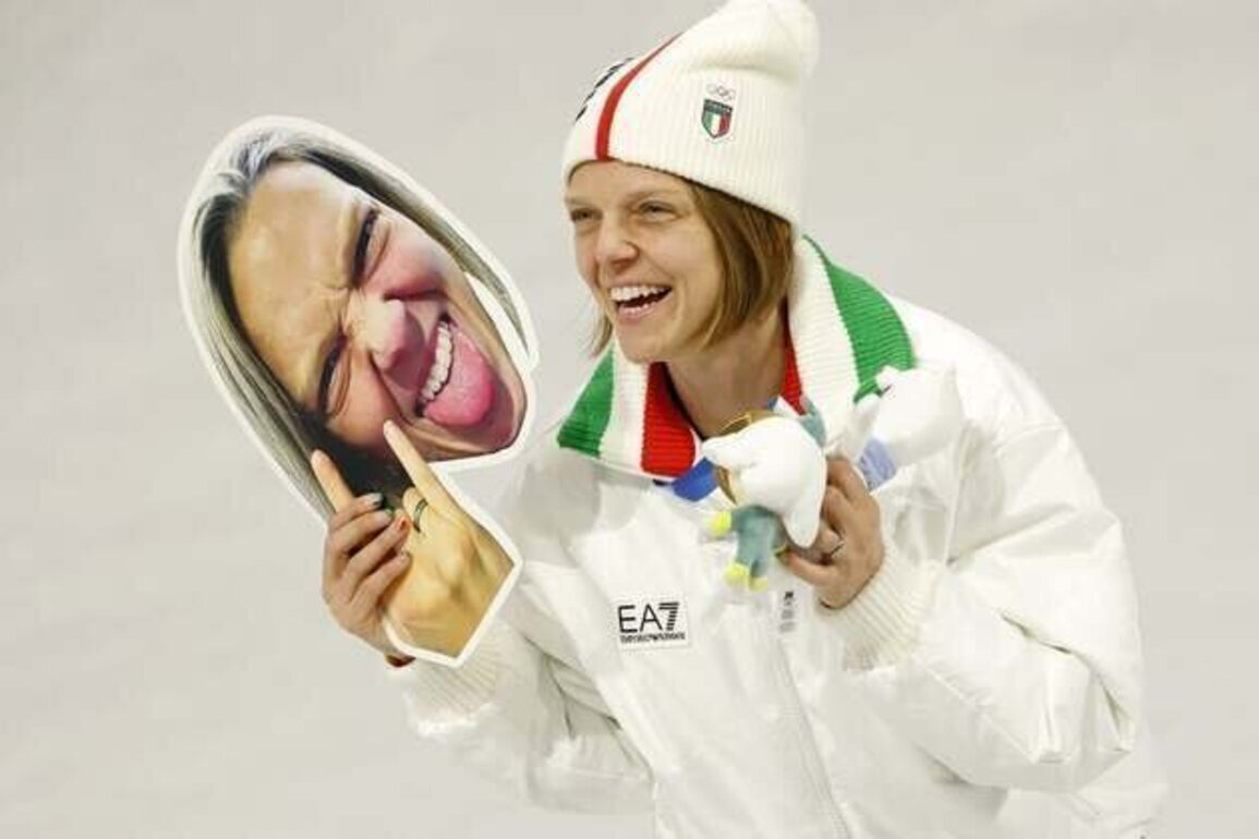 Arianna Fontana's silver lining: matching Italian medal record