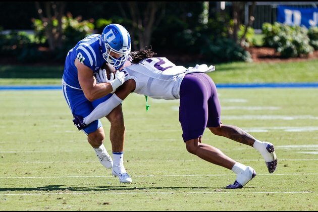 No. 21 Duke cruises past Northwestern, 38-14