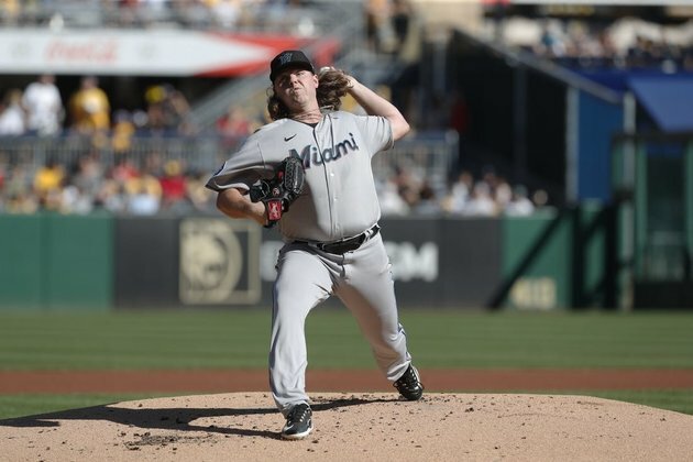 Marlins, shut out by Pirates, await word on D-backs' game