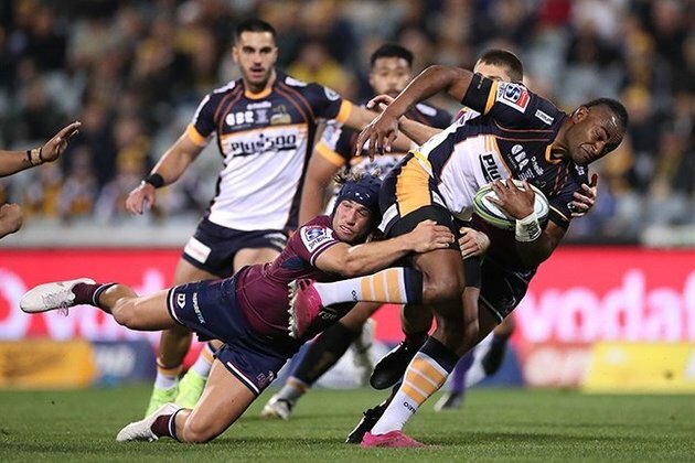 Brumbies hang on to beat Reds and win Super Rugby AU title
