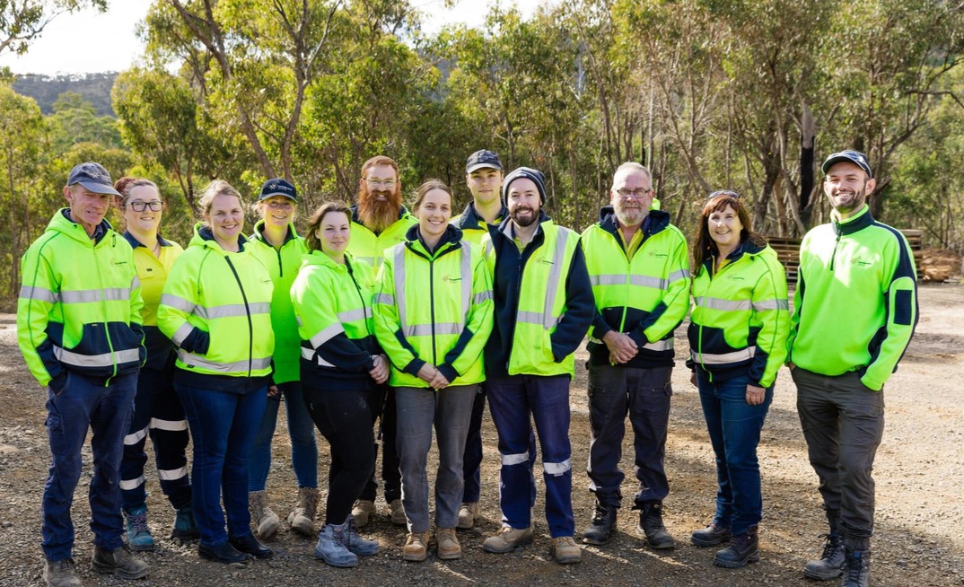 The Southern Cross crew.