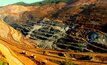 Estrutura de mina da Vale registra movimentação em Minas Gerais