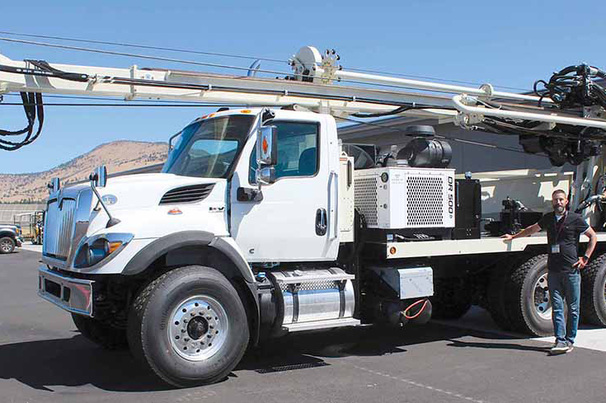 Klamath Community College has purchased a water well drilling rig to support its new apprenticeship programme. Credit: Klamath Community College