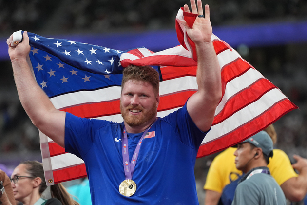 (SP)JAPAN-TOKYO-ATHLETICS-WORLD ATHLETICS CHAMPIONSHIPS-MEN'S SHOT PUT-FINAL