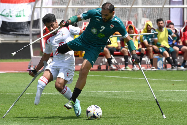 (SP)INDONESIA-JAKARTA-AMPUTEE FOOTBALL-ASIAN CUP QUALIFIERS 2025-IRAN VS IRAQ