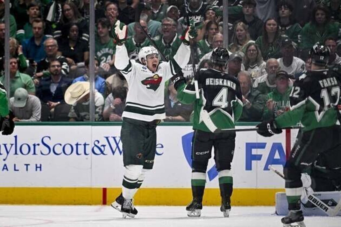 Wild center Joel Eriksson Ek out next two games