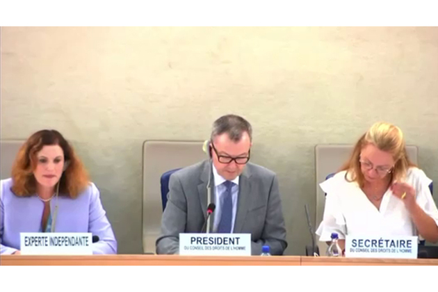 Sambhali Trust urges global solidarity against terrorism at UNHRC