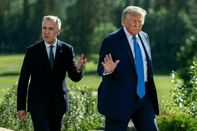 Trump breaks from western allies at G7 summit as US weighs joining Iran strikes