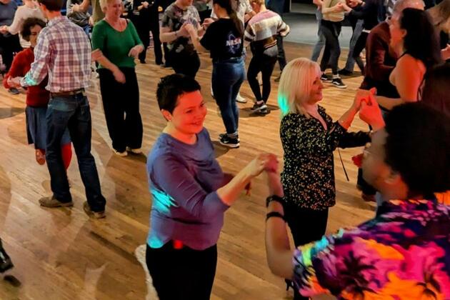 We tried salsa classes with Dancing Fever in Carmarthen