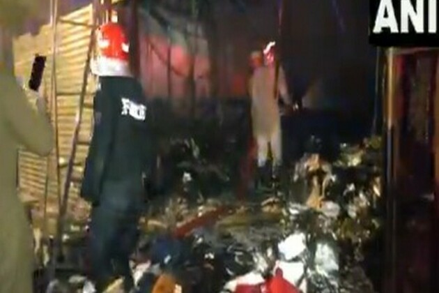 Delhi: Fire breaks out in multiple shops at Sarojini Nagar market, no casualties reported