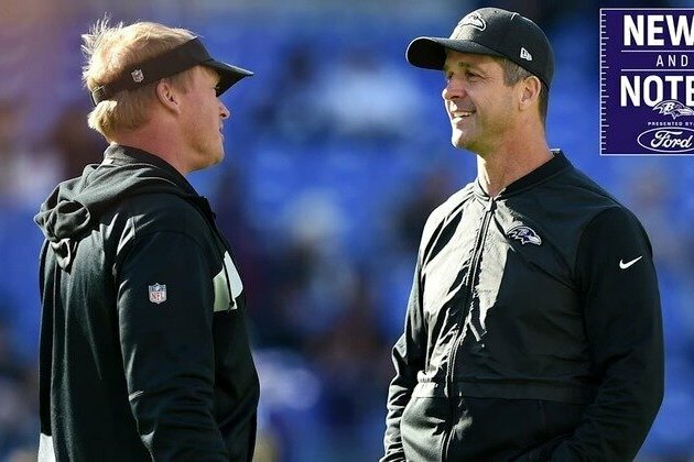 News & Notes: John Harbaugh on Why Jon Gruden Observed OTAs