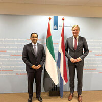 UAE Minister of Justice, Minister of Justice & Security of Netherlands discuss enhancing jucicial cooperation