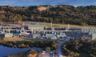 Orbost gas processing plant in Victoria.